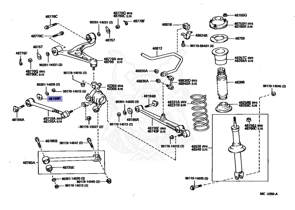 Toyota - Majesta - UZS157 - 1996 - F TYPE - HARDTOP - Automatic - 1UZFE