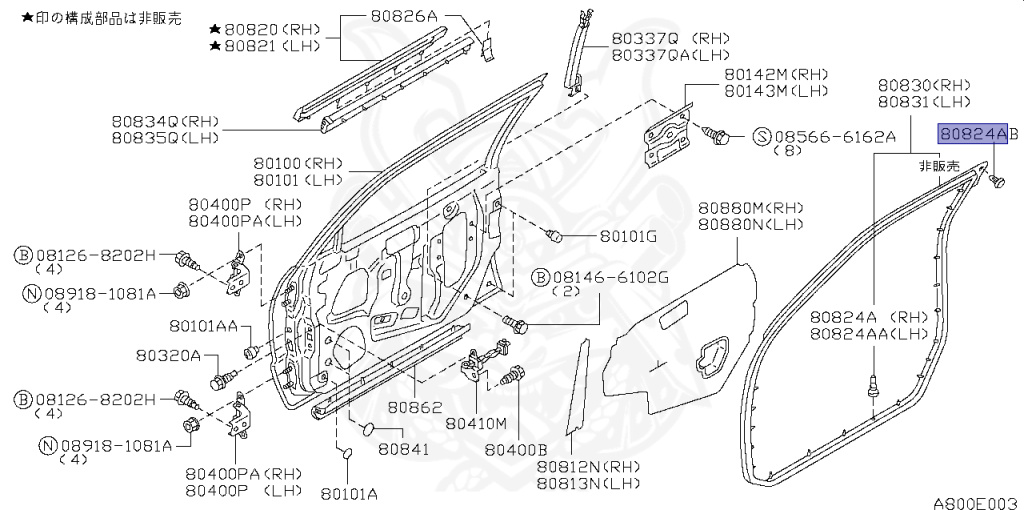 Nissan - Skyline - R34 25GT - ENR34 - 2000 - 25GT - 4 DOOR SEDAN(4S) - AUTOMATIC-FLOOR SHIFT(AT.F4) - High-speed 2-link (IRS.2WD) - RB25DE