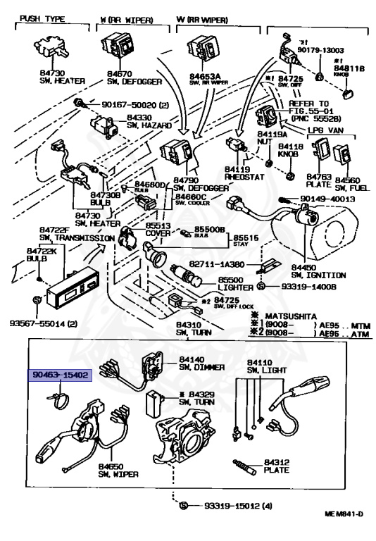 Toyota - Corolla - AE92 - 1990 - GT TYPE - 4-DOOR - Manual - 4AGE