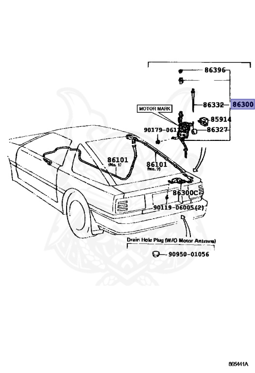 Toyota - Supra A70 MKIII - MA70 - 1989 - GT TURBO TYPE - LIFTBACK (AERO TOP) - Manual - 7MGTEU