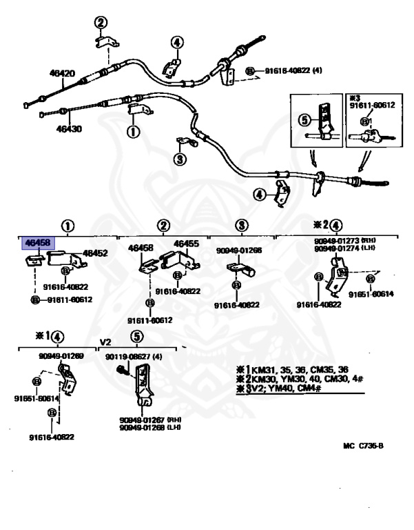Toyota - Van - KM30G - 1985 - SUPER CUSUAL TYPE - WAGON - Manual - 5KU