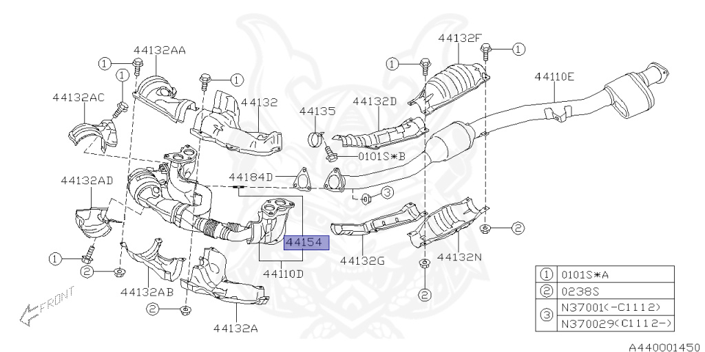 Subaru - Legacy Touring Wagon - BR9 - Jan-2010 - Dec-2012 - 25GTSEYE - Wagon - 4W - 5-speed automatic transmission - Right hand - EJ255