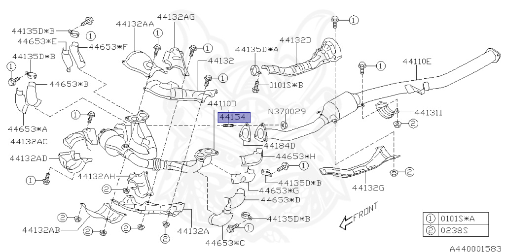 Subaru - Legacy Outback - BS9 - Jan-2014 - OBK - Wagon (outback) - 4W - Torque converter - Right hand - FB25