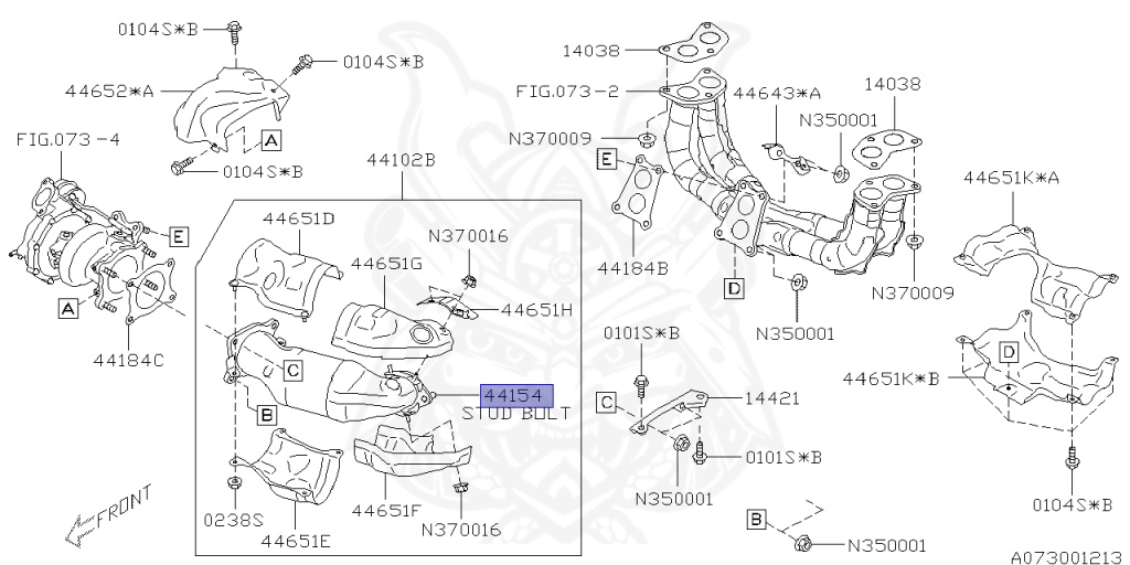 Subaru - WRX STI - VAB - Jan-2014 - STI - Sedan - 4W - 6-speed manual transmission - Right hand - EJ207