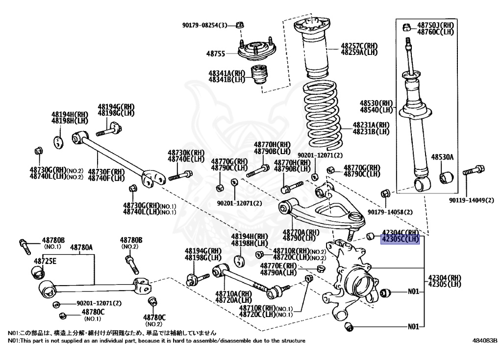 Toyota - Mark 2 - JZX100 - 1998 - GRANDE TYPEGRANDE FOUR TYPE - Automatic - 1JZGE