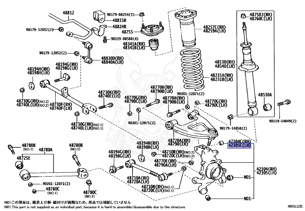Toyota - Chaser - JZX100 - 2001 - TOURER V TYPE - Manual - 1JZGTE