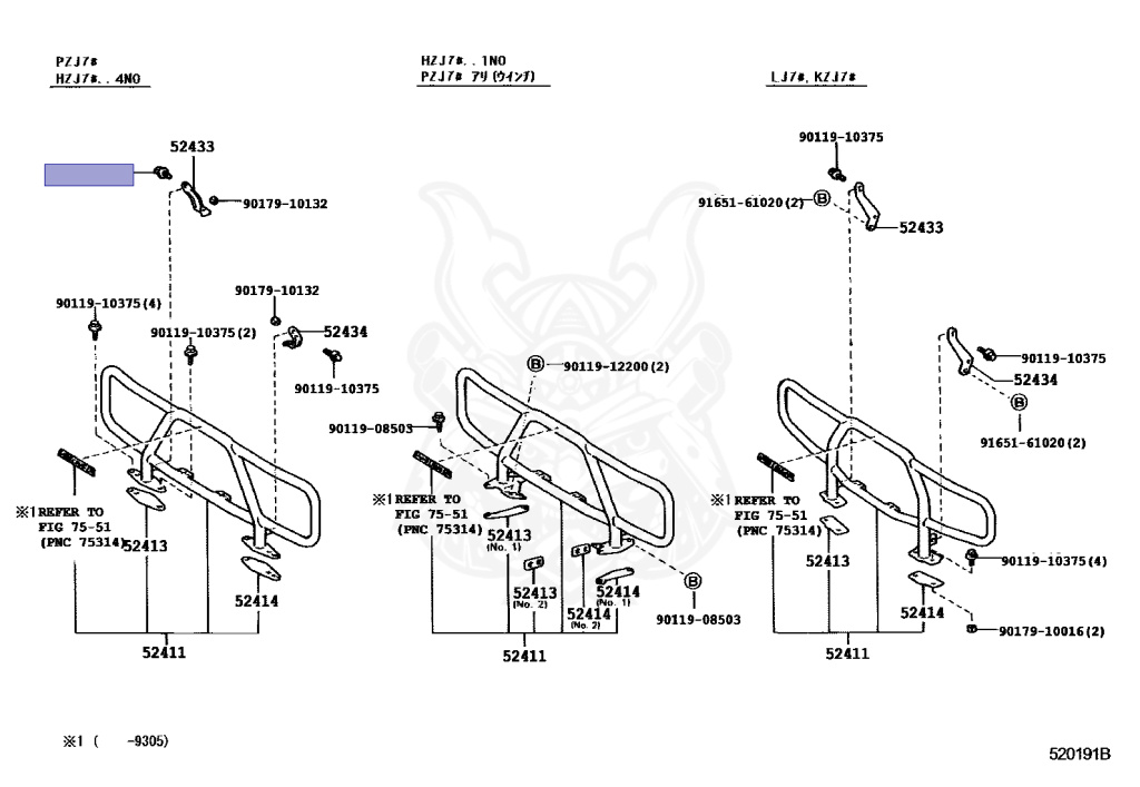 Toyota - Land Cruiser - KZJ78W - 1995 - PRADO SX TYPEPRADO SX WIDE TYPE - WAGON - Automatic - 1KZTE
