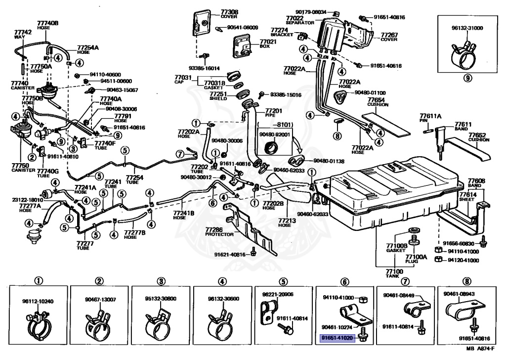 Toyota - LiteAce - TM20G - 1982 - GEL TYPE - WAGON - Automatic - 13TU