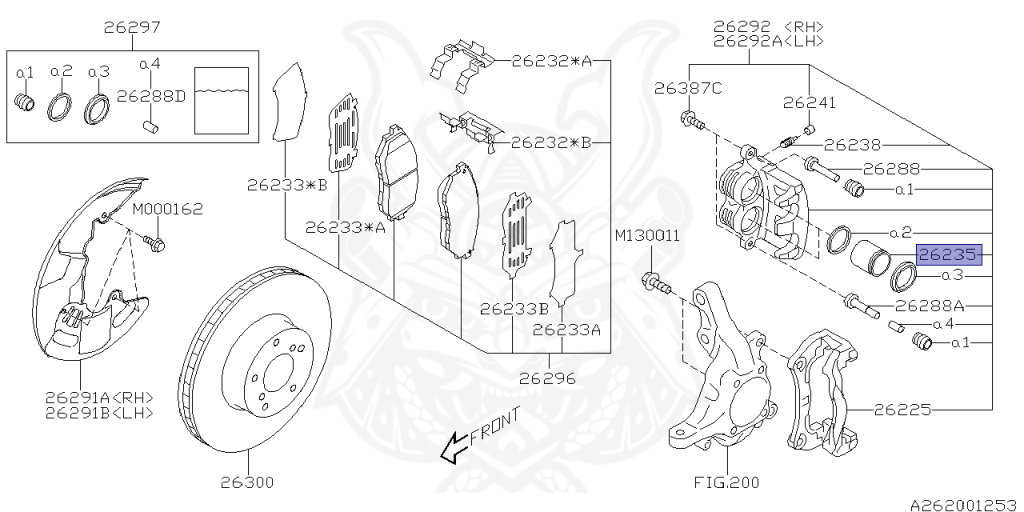 Subaru - Levorg - VMG - Jan-2014 - GTSEYE - Wagon - 4W - Torque converter - Right hand - FA20