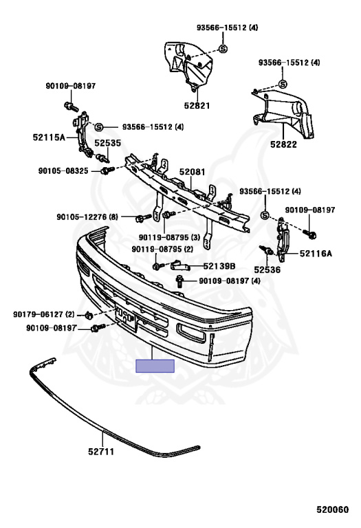 Toyota - Hiace - KZH106W - 1996 - SUPER CUSTOM MOON  ROOF TYPE - 4-DOOR - Automatic - 1KZTE