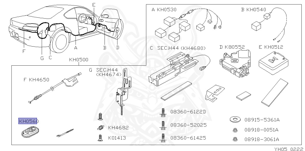 Nissan - Silvia - S15 - 2000 - SPEC R - HARDTOP(K) - MANUAL MISSION 6-SPEED(MT.F6) - FOUR WHEELS STEERING(4WS) - SR20DET