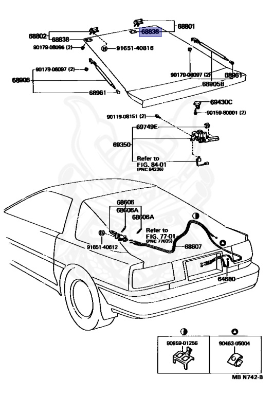 Toyota - Supra A70 MKIII - GA70H - 1991 - GT TURBO TYPE - LIFTBACK - Manual - 1GGTEU