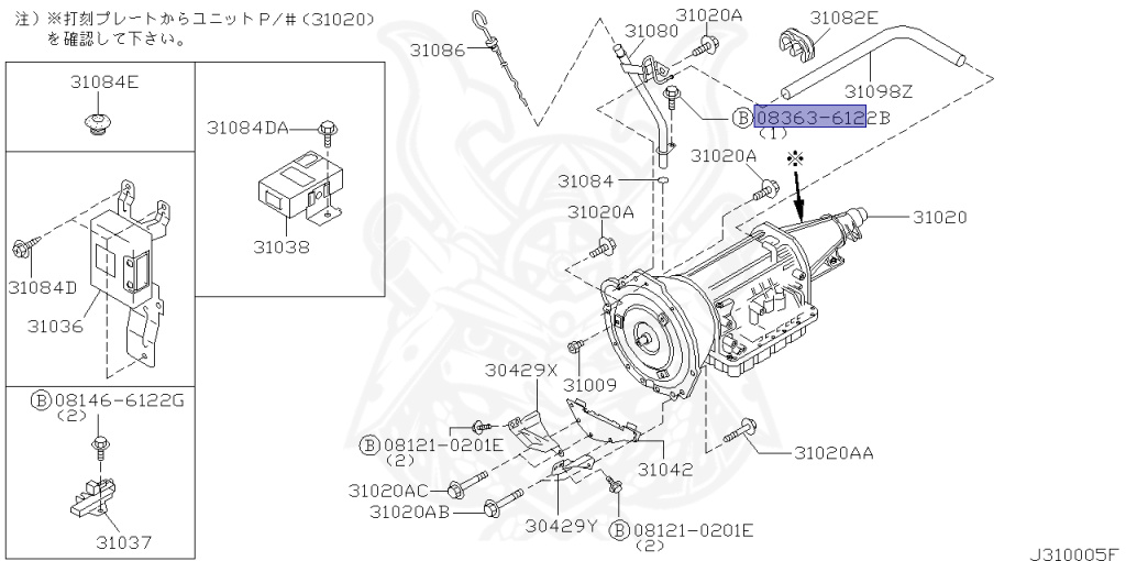 Nissan - Stagea - WC34 - 2000 - RS-V - WAGON(W) - 2 WHEEL DRIVE(2WD) - AUTOMATIC TRANSMISSION(AT) - RB25DET