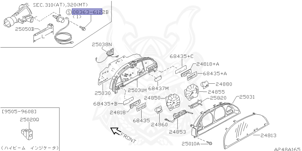 Nissan - 180SX - RS13 - 1990 - Type 2 - HATCH BACK(HB) - MANUAL TRANSMISSION(MT) - TWO WHEELS STEERING(2WS) - CA18DT