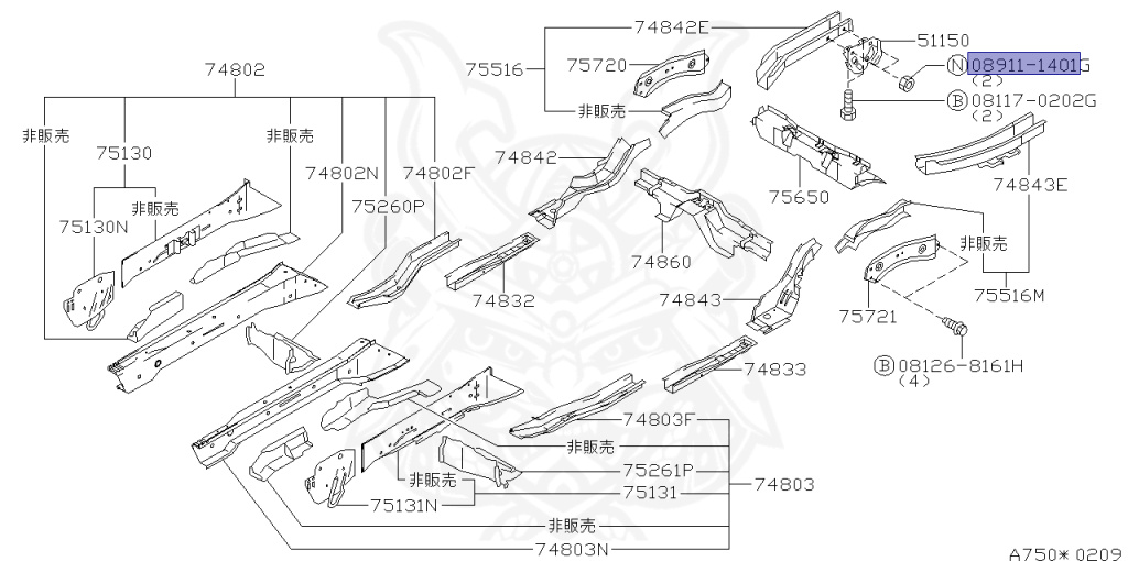 Nissan - Silvia - S15 - 1999 - SPEC R - HARDTOP(K) - MANUAL MISSION 6-SPEED(MT.F6) - TWO WHEELS STEERING(2WS) - SR20DET