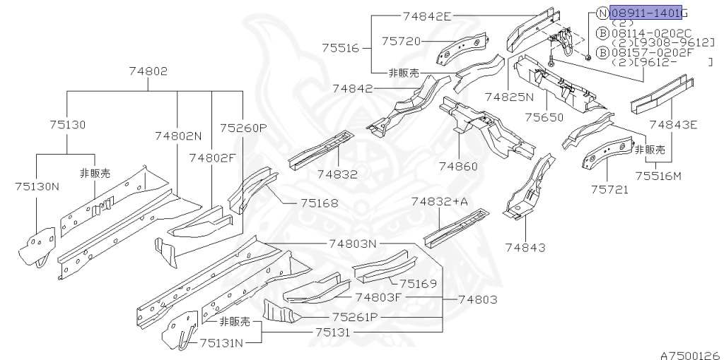 Nissan - Skyline - R33 GTS-t - ECR33 - 1996 - GTS25T/M - 2 door hard top (2K) - 2 WHEEL DRIVE(2WD) - MANUAL TRANS 5-SPEED(MT.F5) - HICAS - RB25DET