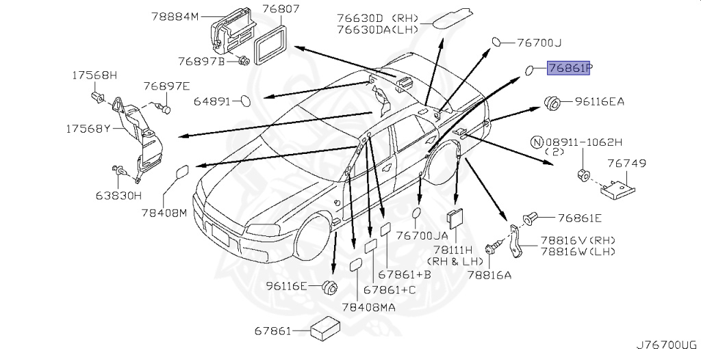 Nissan - Skyline - R34 GT - HR34 - 2000 - 20GT - 4 DOOR SEDAN(4S) - AUTOMATIC-FLOOR SHIFT(AT.F4) - No high-speed casters, 2-link drive (IRS.2WD) - RB20DE