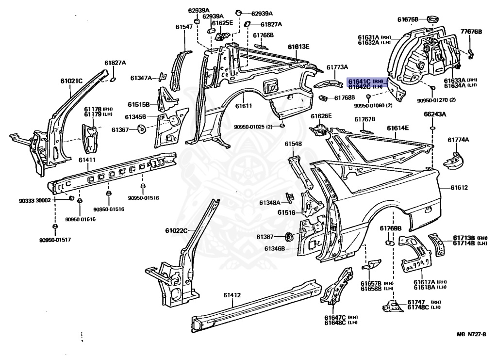 Toyota - Supra A70 MKIII - MA70 - 1989 - GT TURBO TYPE - LIFTBACK (AERO TOP) - Manual - 7MGTEU
