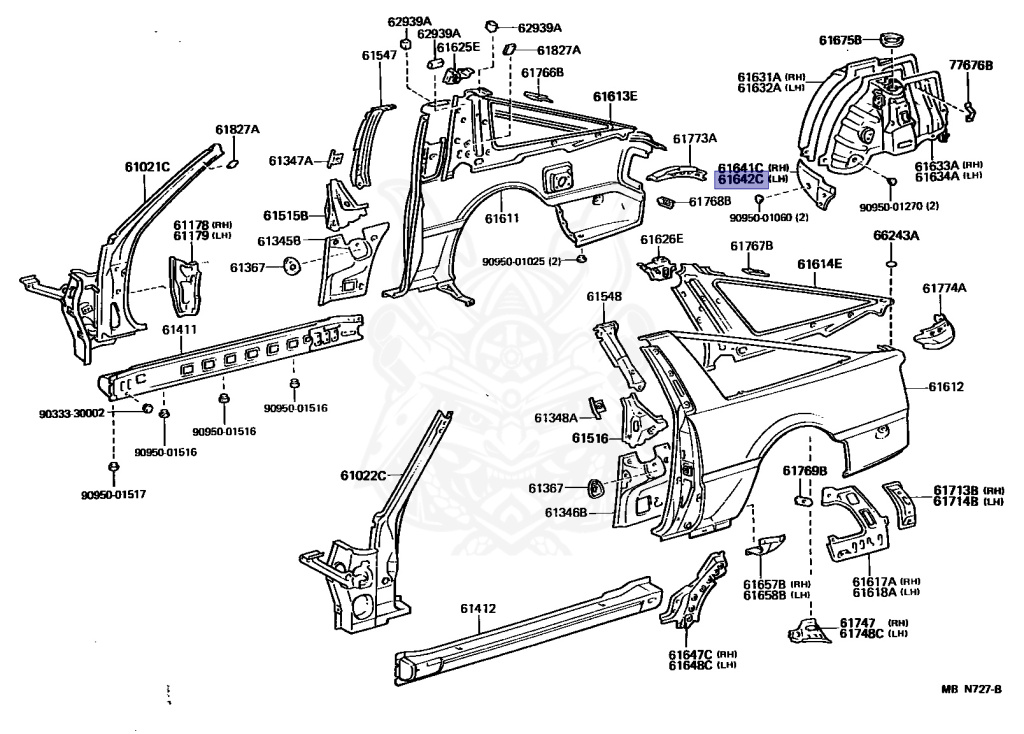 Toyota - Supra A70 MKIII - MA70 - 1990 - GT TURBO TYPE - LIFTBACK (AERO TOP) - Manual - 7MGTEU