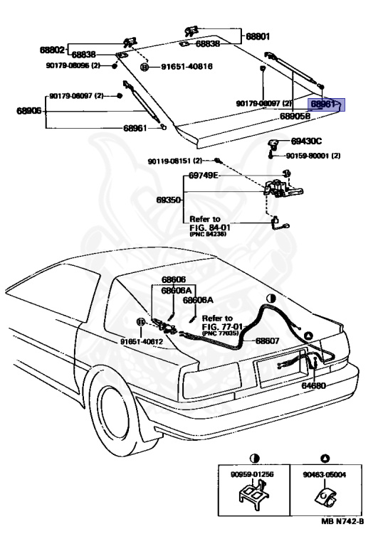 Toyota - Supra A70 MKIII - MA70 - 1990 - GT TURBO TYPE - LIFTBACK - Automatic - 7MGTEU
