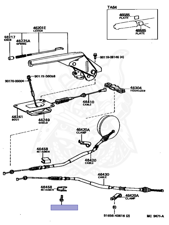 Toyota - Celica - MA61 - 1982 - GT TYPE - LIFTBACK - Manual - 5MGEU