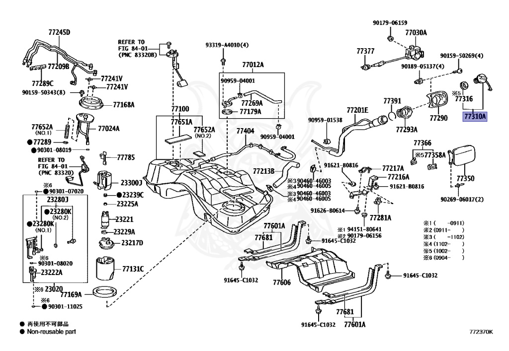 Toyota - Crown - GWS204 - 2008 - HYBRID - 2GRFSE