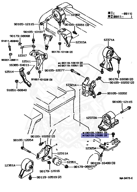 Toyota - Corona - ST171 - 1990 - EX-G TYPE - SEDAN - Manual - 3SFE