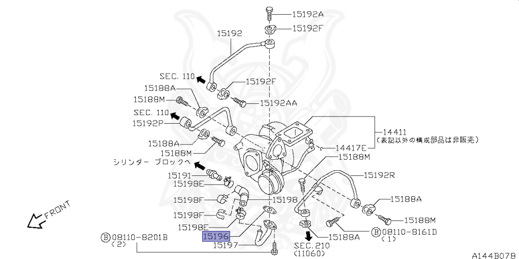 Nissan - Silvia - S15 - 1999 - SPEC R - HARDTOP(K) - MANUAL MISSION 6-SPEED(MT.F6) - TWO WHEELS STEERING(2WS) - SR20DET