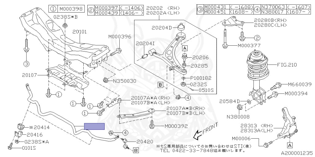 Subaru - WRX STI - VAB - Jan-2017 - STISL - Sedan - 4W - 6-Soku Manual Transmission - Right hand - EJ207