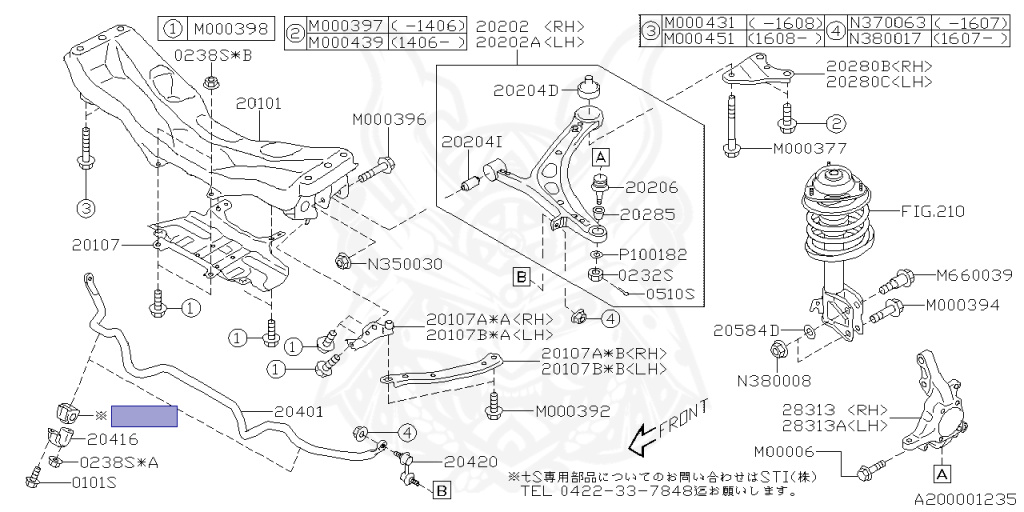 Subaru - WRX STI - VAB - Jan-2017 - STISL - Sedan - 4W - 6-speed manual transmission - Right hand - EJ207