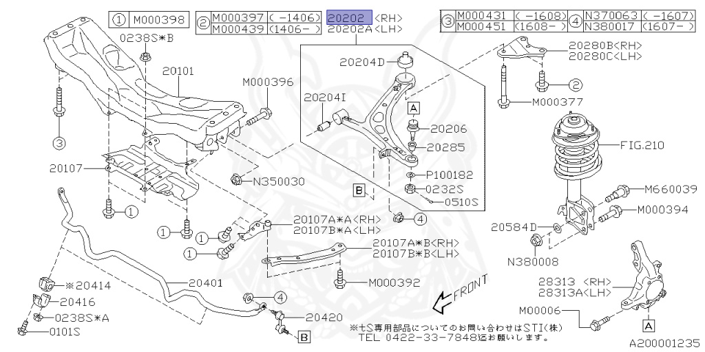 Subaru - WRX STI - VAB - Jan-2017 - STISL - Sedan - 4W - 6-speed manual transmission - Right hand - EJ207