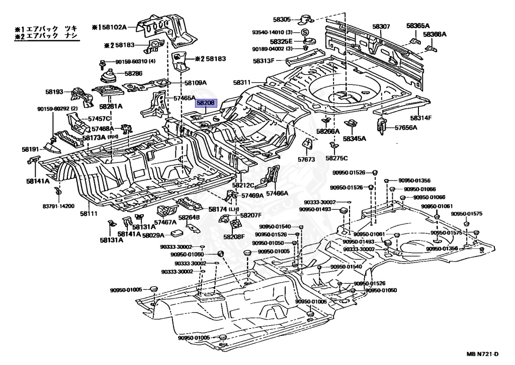 Toyota - Supra A70 MKIII - MA70 - 1990 - GT TURBO TYPE - LIFTBACK (AERO TOP) - Manual - 7MGTEU