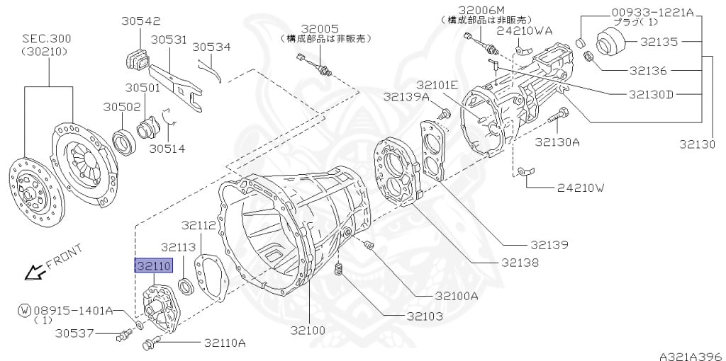 Nissan - Skyline - R34 GT - HR34 - 1998 - 20GT - 2-door hardtop (2K) - AUTOMATIC-FLOOR SHIFT(AT.F4) - No high-speed casters, 2-link drive (IRS.2WD) - RB20DE