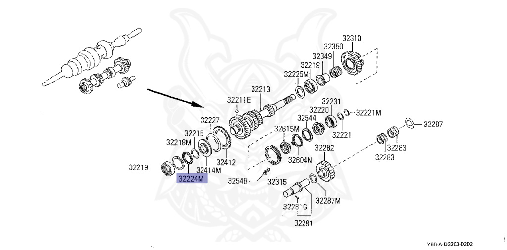 Nissan - Safari - Y60 - 1997 - Type 2 - Wagon Standard Roof (W/LR) - MANUAL TRANSMISSION(MT) - RD28T