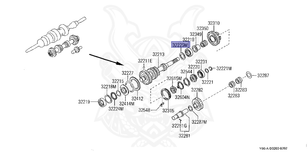 Nissan - Safari - Y60 - 1997 - Type 2 - Wagon Standard Roof (W/LR) - MANUAL TRANSMISSION(MT) - RD28T