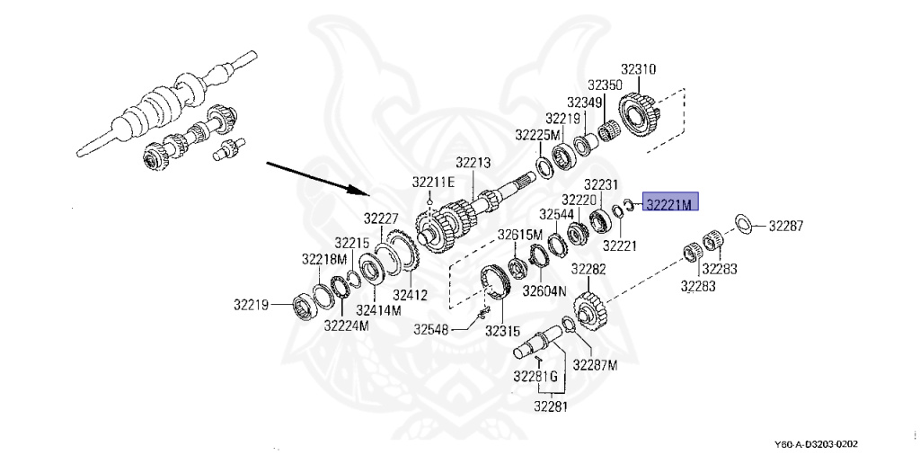 Nissan - Safari - Y60 - 1997 - Type 2 - Wagon Standard Roof (W/LR) - MANUAL TRANSMISSION(MT) - RD28T