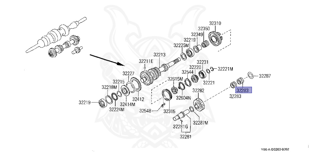 Nissan - Safari - Y60 - 1997 - Type 2 - Wagon Standard Roof (W/LR) - MANUAL TRANSMISSION(MT) - RD28T