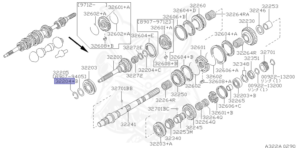 Nissan - Fairlady Z - Z32 - 1994 - NASHI - MANUAL TRANSMISSION(MT) - T-bar roof (KZ) - VG30D