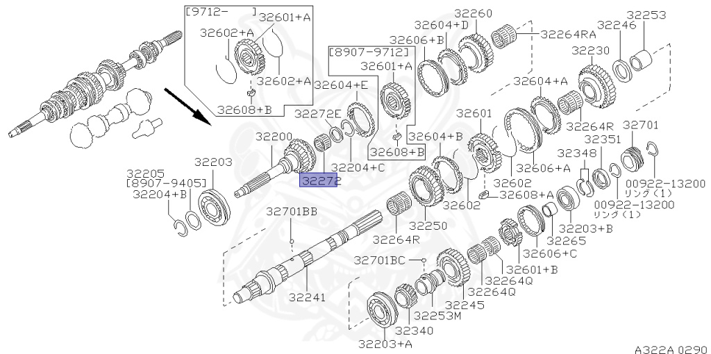 Nissan - Fairlady Z - Z32 - 1994 - NASHI - MANUAL TRANSMISSION(MT) - T-bar roof (KZ) - VG30D