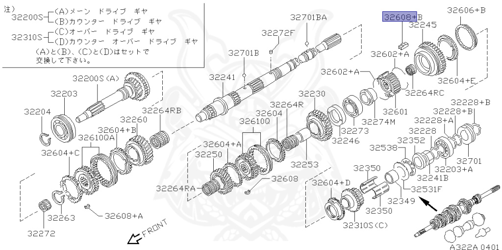 Nissan - Skyline GT-R - BNR34 - 1999 - GT-R V-Spec - 2-door hardtop (2K) - MANUAL MISSION 6-SPEED(MT.F6) - HI-4WD (High-Casting System) - RB26DETT