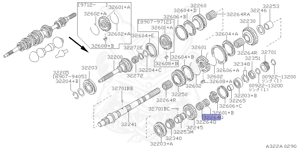 Nissan - Fairlady Z - Z32 - 1994 - NASHI - MANUAL TRANSMISSION(MT) - T-bar roof (KZ) - VG30D