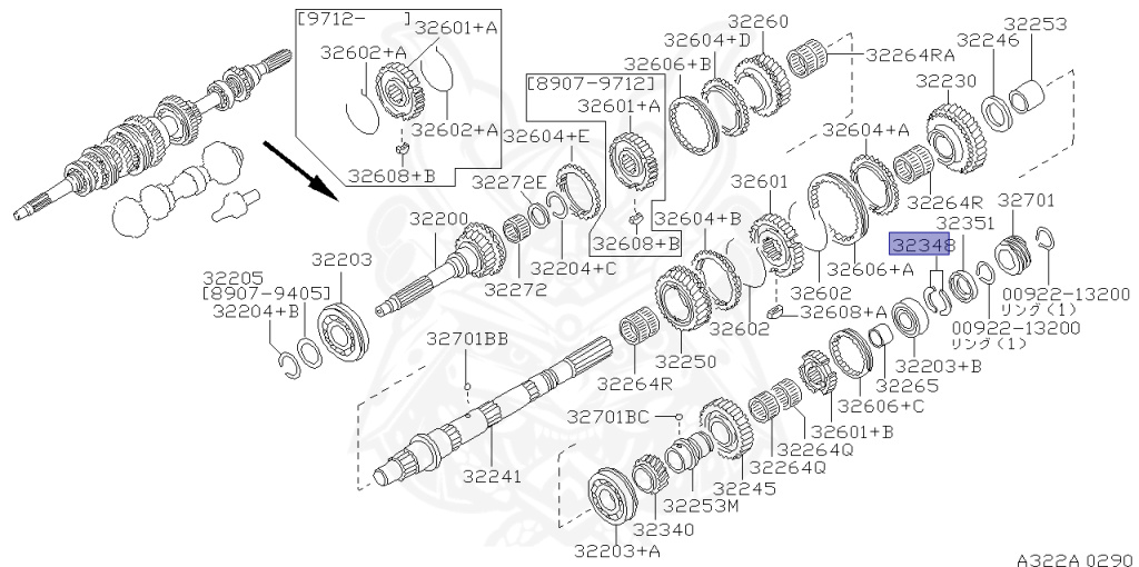 Nissan - Fairlady Z - Z32 - 1994 - NASHI - MANUAL TRANSMISSION(MT) - T-bar roof (KZ) - VG30D