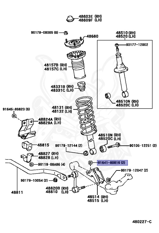 Toyota - Majesta - JZS151 - 1998 - ROYAL EXTRAROYAL EXTRA FOUR - HARDTOP - Automatic - 1JZGE