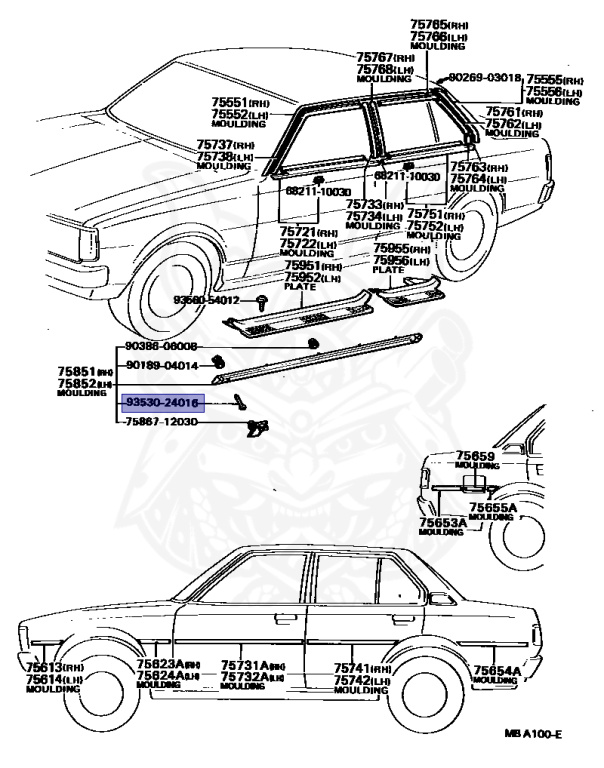 Toyota - Corolla - TE71 - 1983 - GT TYPE - 4-DOOR - Manual - 2TGEU