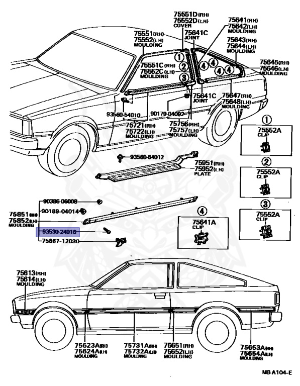 Toyota - Corolla - KE70 - 1983 - SR TYPE - 2-DOOR - Automatic - 4KU