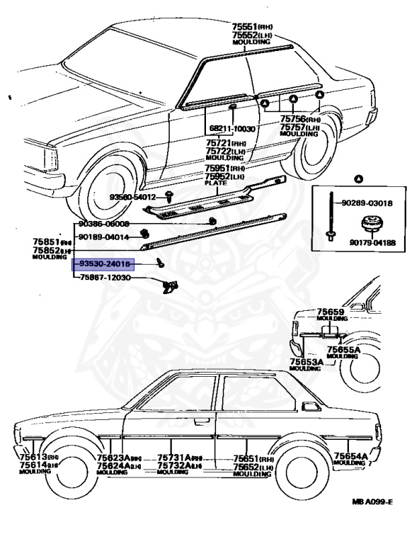 Toyota - Corolla - KE70 - 1981 - DX TYPE - 2-DOOR - Manual - 4KU