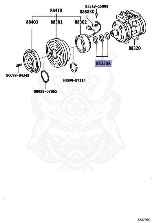 Toyota - Hilux Surf - KZN185W - 1996 - SSR-X TYPE - WIDE BODY - Automatic - 1KZTE