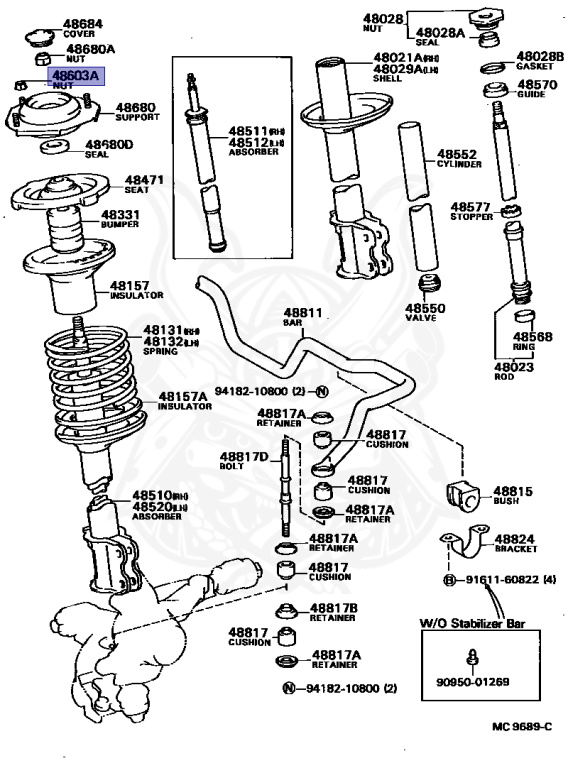 90179-08054 - Toyota - NUT - Nengun Performance