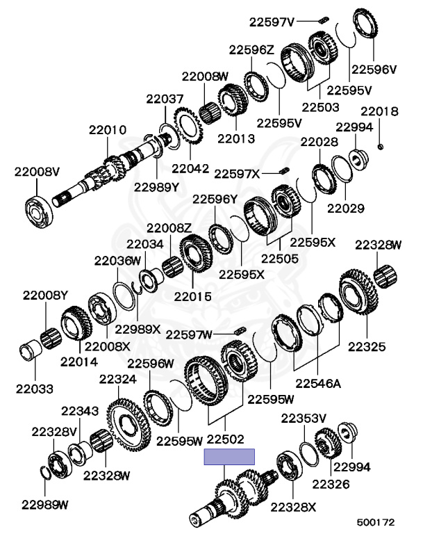 Mitsubishi - Lancer - CD5A - 1994 - SNDF - 4G93