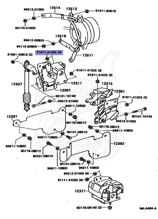 Toyota - Century - VG45 - 1994 - L TYPE - Automatic - 5VEU